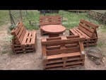 meble z palet odchylone oparcie furniture made of pallets reclining back